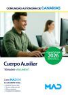 Cuerpo Auxiliar. Temario Volumen 1. Comunidad Aut&oacute;noma De Canarias De Ed. Mad