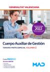 Cuerpo Auxiliar de Gestión. Temario parte especial volumen 2. Generalitat Valenciana