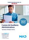 Cuerpo de Auxiliares Administrativos. Temario Primera parte. Comunidad Aut&oacute;noma Regi&oacute;n de Murcia