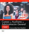 Cuerpo de Auxiliares de Administración General. Comunidad de Madrid. Test