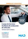 Cuerpo de Servicios auxiliares de conducci&oacute;n de veh&iacute;culos (C2-02). Temario Parte General. Generalitat Valenciana