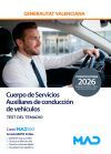 Cuerpo de Servicios auxiliares de conducci&oacute;n de veh&iacute;culos (C2-02). Test del temario. Generalitat Valenciana