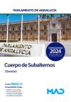 Cuerpo de Subalternos. Temario. Parlamento de Andalucía