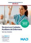 Cuerpo de T&eacute;cnicos Auxiliares, opci&oacute;n Cuidados Auxiliares de Enfermer&iacute;a. Test del temario. Comunidad Aut&oacute;noma Regi&oacute;n de Murcia
