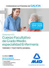 Cuerpo facultativo de grado medio de la Comunidad Autónoma de Galicia (subgrupo A2) especialidad enfermería. Temario y test parte general