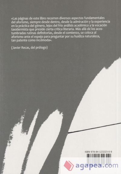 EXPIRAR EN LA FRASE MÁS BREVE: Sobre el aforismo y más allá