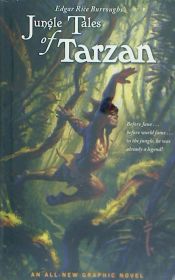 Portada de Edgar Rice Burroughs' Jungle Tales of Tarzan