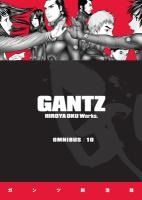 Portada de Gantz Omnibus Volume 10