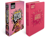 Portada de The Action Bible Study Bible Esv, Leathersoft, Pink, Full Color