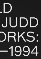 Portada de Donald Judd: Artworks 1970-1994