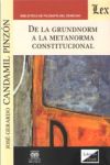 DE LA GRUNDNORM A LA METANORMA CONSTITUCIONAL