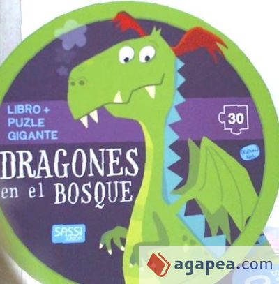 DRAGONES EN EL BOSQUE(CAJA REDONDA)