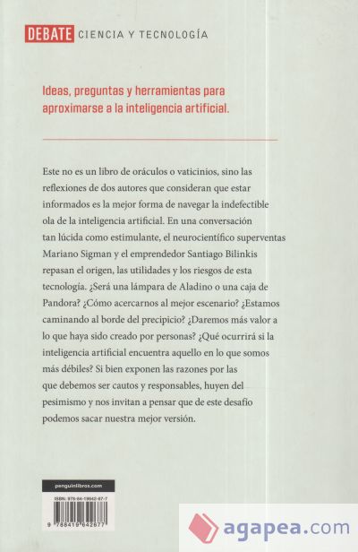 Artificial: La nueva inteligencia y el contorno de lo humano