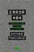 Portada de Error 404, de Esther Paniagua