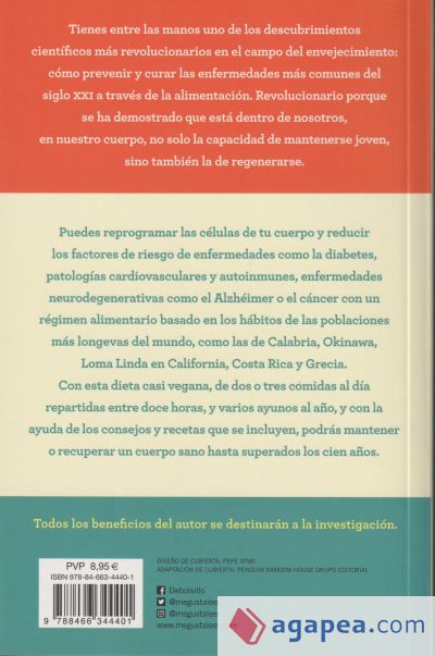 La dieta de la longevidad: Comer bien para vivir sano hasta los 110 años