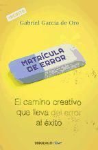 Portada de Matr&iacute;cula de error (Ebook)