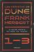 Contraportada de DUNE (estuche con: Dune | El mesías de Dune | Hijos de Dune), de Frank Herbert