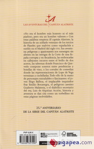 El capitán Alatriste (edición limitada a precio especial) (Las aventuras del capitán Alatriste 1)