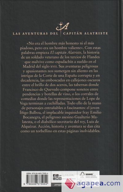 El capit&aacute;n Alatriste (edici&oacute;n limitada con cantos pintados) (Las aventuras del capit&aacute;n Alatriste 1)