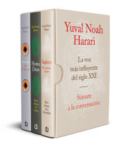 Portada de Estuche Harari. Contiene: Sapiens | 21 lecciones para el siglo XXI | Homo Deus