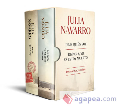 Estuche Julia Navarro (contiene: Dime quién soy | Dispara, yo ya estoy muerto)