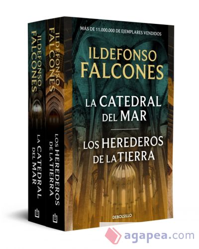 Ildefonso Falcones (edición pack con: La catedral del mar | Los herederos de la tierra)