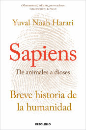 Portada de Sapiens. De animales a dioses