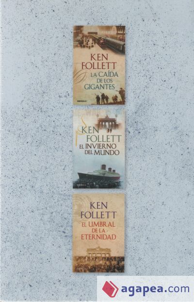 Estuche Trilogía The Century - Ken Follett -5% en libros