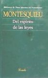 DEL ESPIRITU DE LAS LEYES