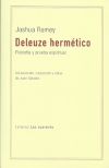 DELEUZE HERMETICO FILOSOFIA Y PRUEBA ESPIRITUAL