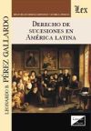 DERECHO DE SUCESIONES EN AMERICA LATINA