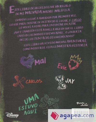 DESCENDIENTES EL LIBRO DE HECHIZOS DE MAL