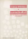 DESCENTRALIZACI&Oacute;N Y ADMINISTRACI&Oacute;N LOCAL