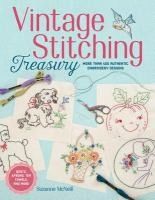 Portada de Vintage Stitching Treasury: More Than 400 Authentic Embroidery Designs