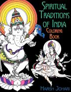 Portada de Spiritual Traditions of India Coloring Book