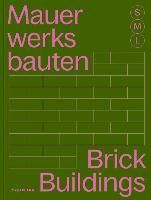 Portada de Mauerwerksbauten S, M, L /Brickwork Buildings S, M, L: 30 X Architektur Und Konstruktion / 30 X Architecture and Construction