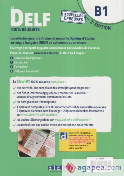 100% REUSSITE-LE DELF B1 LIVRE+ONP ED21