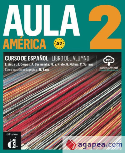 Aula América 2 Libro del alumno + CD