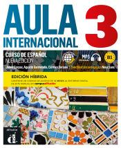 Portada de Aula Int.N.E. 3 Ed.hibrída L. del alumno