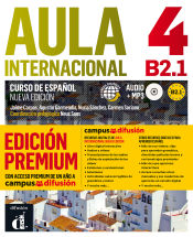 Portada de Aula Internacional Nueva Edición 4 Premium libro del alumno + CD