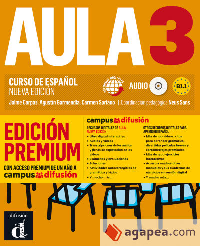 Aula Nueva Edición 3 Premium libro del alumno + CD