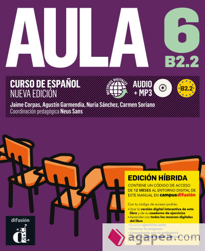 Aula Nueva edicion 6 Ed.hibrida L. del alumno