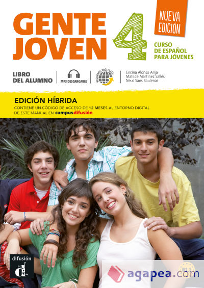 Gente Joven NE 4 Ed. híbrida L. del alumno