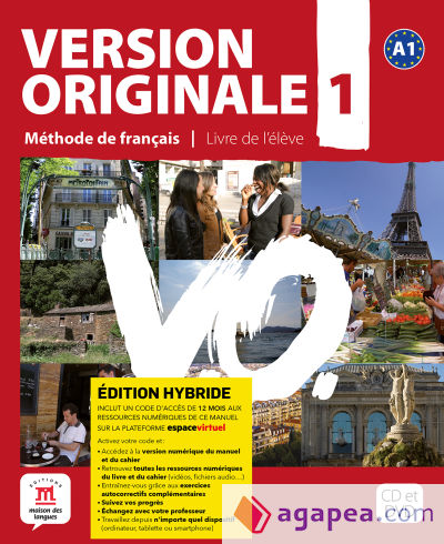 Version Originale 1 Éd. hybride L. élève +CD+DVD