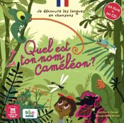 Portada de Je découvre le français en chansons - Quel est ton nom caméleon ? Libro del alumno + CD