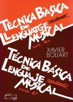 Portada de Técnica básica de lenguaje musical 4