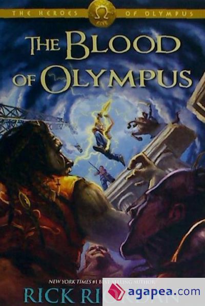 THE HEROES OF OLYMPUS, BOOK FIVE THE BLOOD OF OLYMPUS - RICK RIORDAN ...