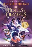 Portada de The Heroes of Olympus Paperback Boxed Set (10th Anniversary Edition)
