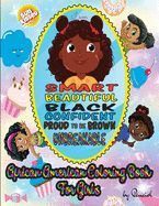 AFRICAN AMERICAN COLORING BOOK FOR GIRLS: 25 POSITIVE AFFIRMATIONS ...