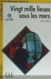 Portada de Vingt Mille Lieues Sous Les Mers Book + MP3 CD (Level 1)